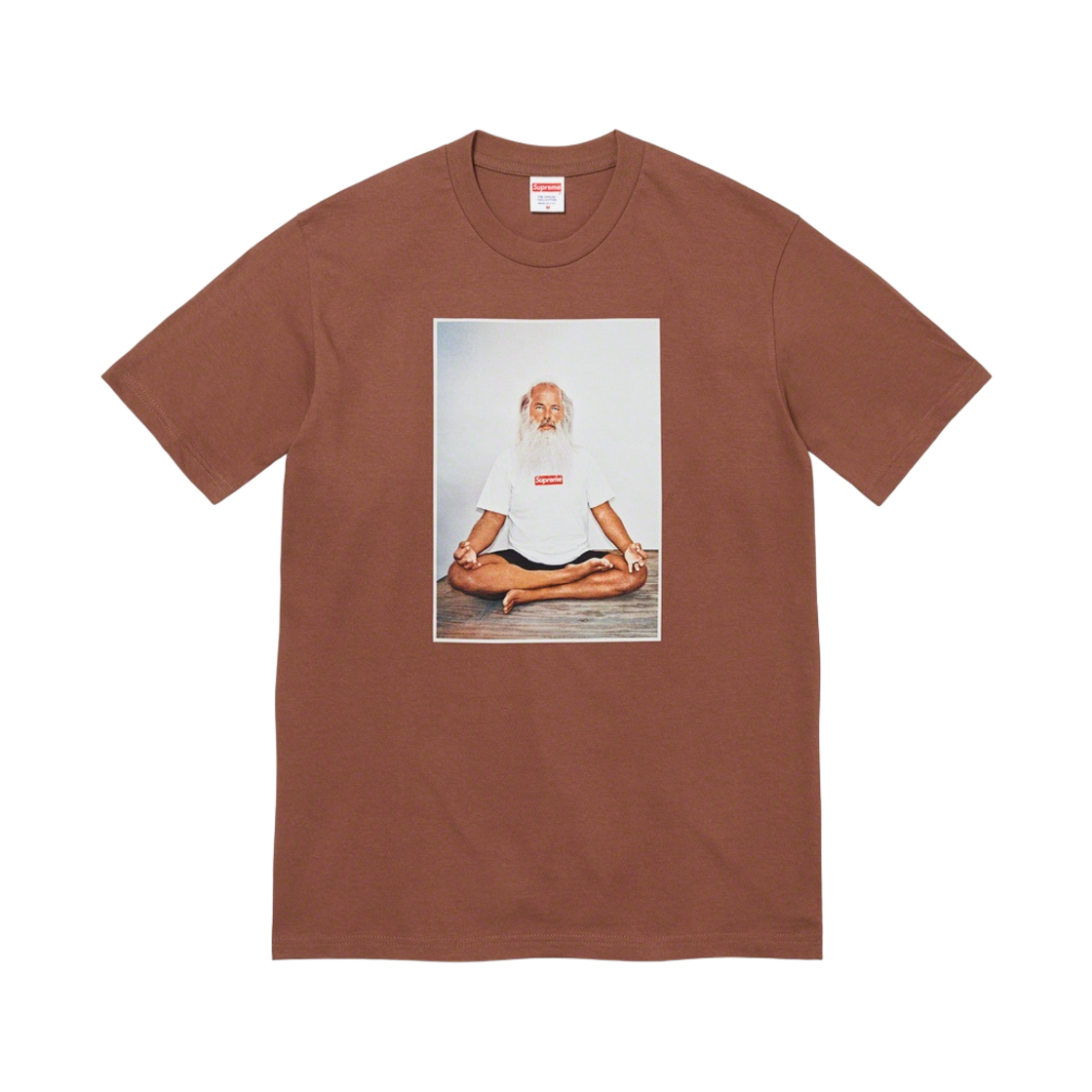 - Supreme Rick Rubin T-Shirt Brown - 21FW