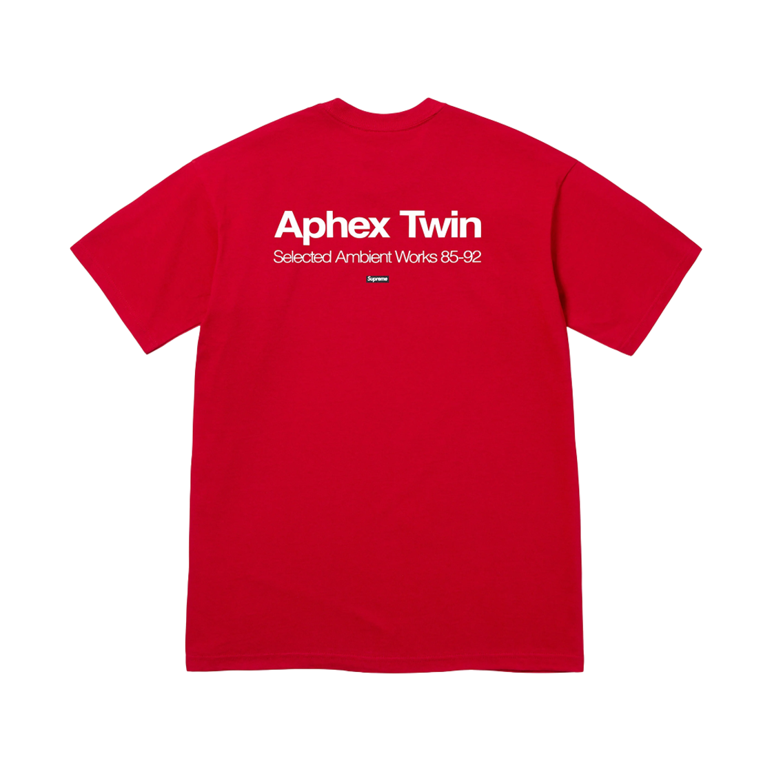 슈프림 x 에이펙스 트윈 엠비언트 웍스 티셔츠 레드 - 25SS(Supreme x Aphex Twin Ambient Works T-Shirt Red - 25SS) - 2
