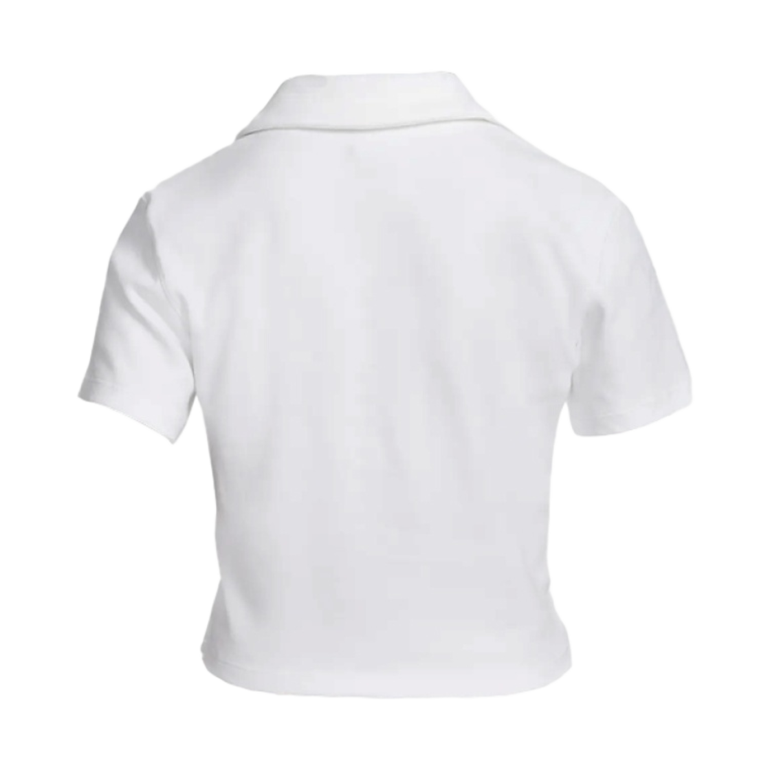 (W) 나이키 NSW 에센셜 숏슬리브 폴로 탑 화이트 - US/EU((W) Nike NSW Essential Short Sleeve Polo Top White - US/EU) - 2