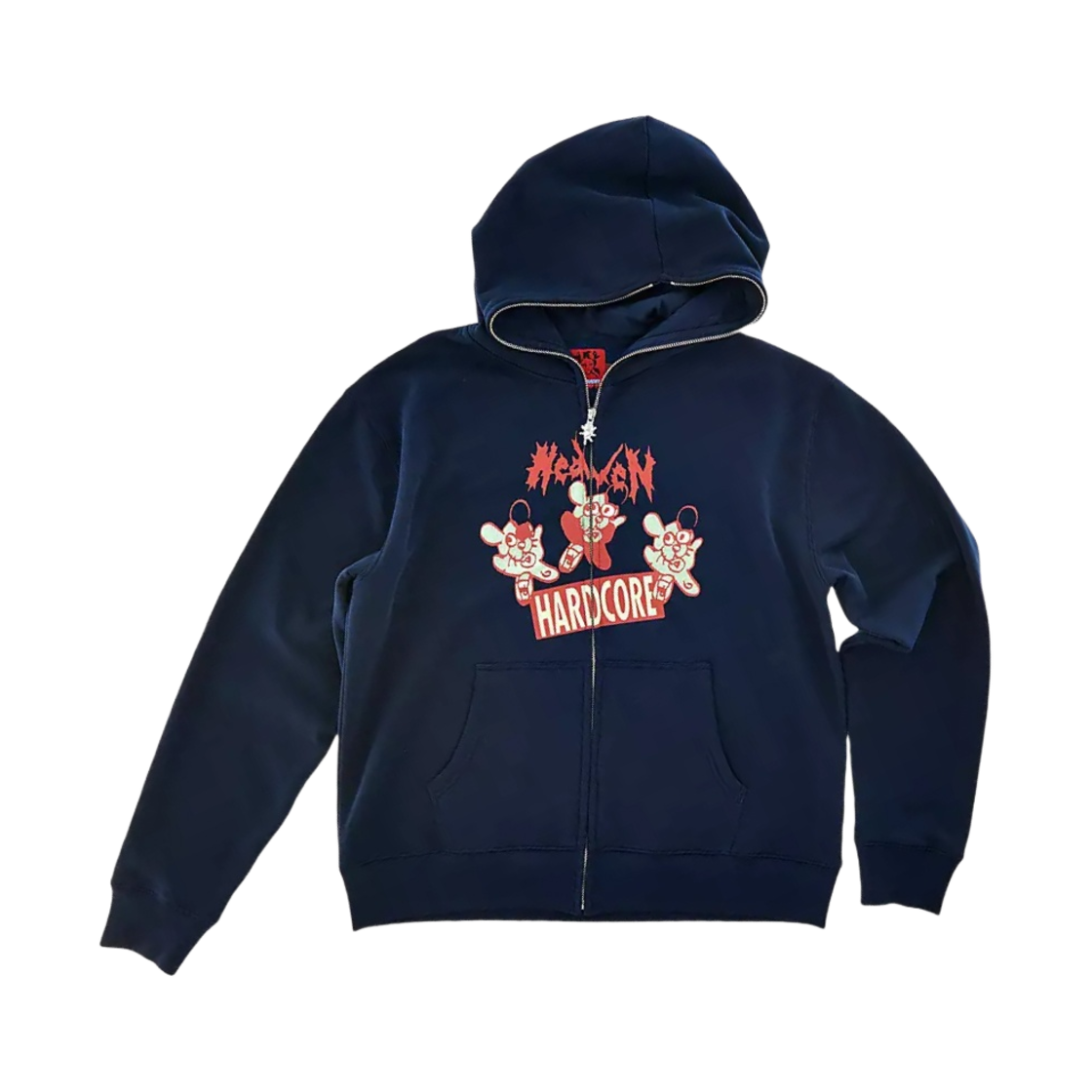 헤븐 바이 마크 제이콥스 하드코어 후드 집업 네이비(Heaven by Marc Jacobs Hardcore Zip Up Hoodie Navy)