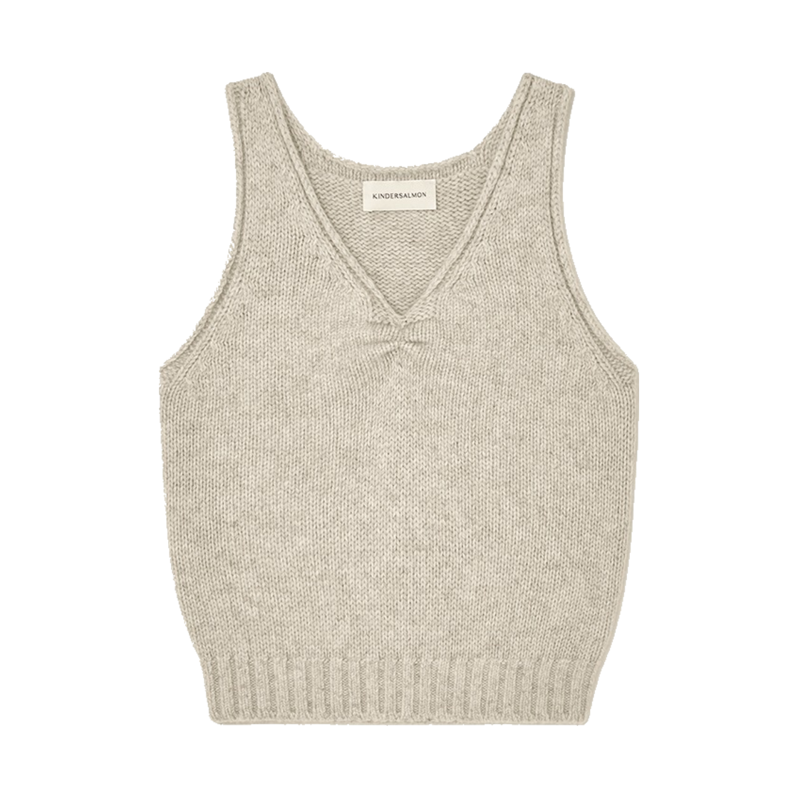 24FW002KN Kindersalmon Women Aileen Vest Chalk