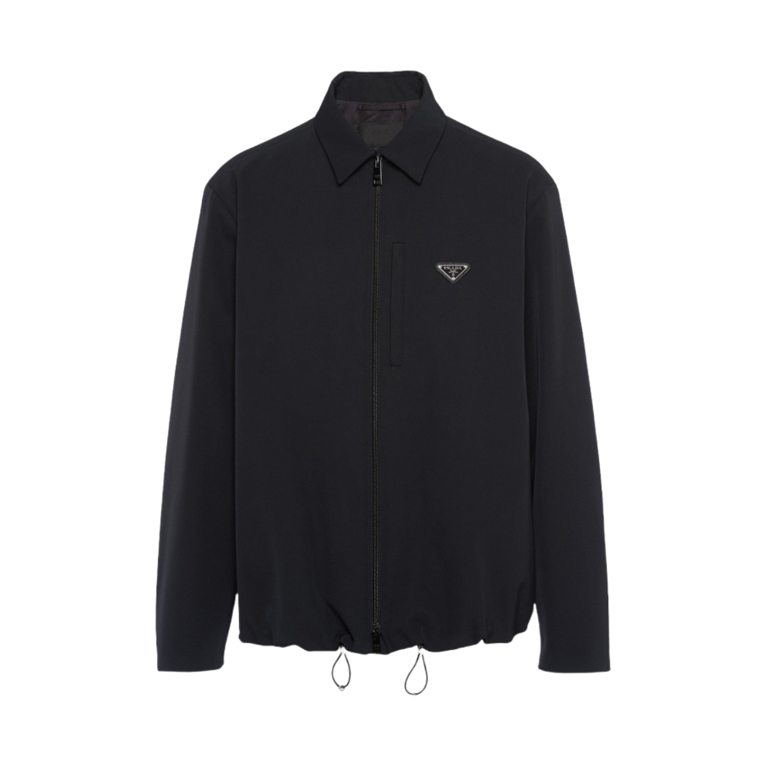 프라다 폴리에스터 셔츠 블랙(Prada Polyester Shirt Black) - 1