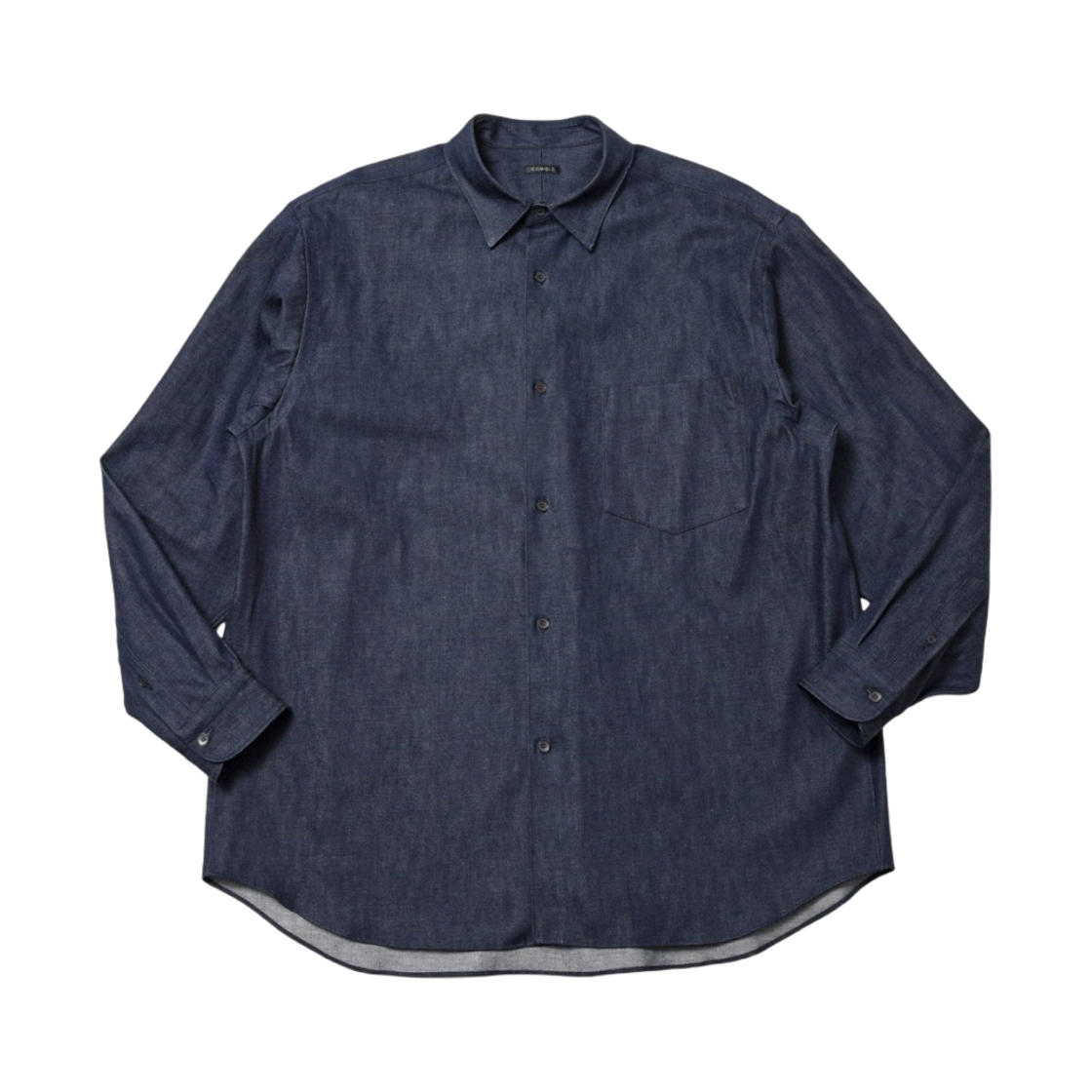 코모리 데님 셔츠 네이비 - 23SS(Comoli Denim Shirt Navy - 23SS)