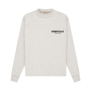 (Kids) Essentials The Core Collection Long Sleeve T-Shirt Light Oatmeal