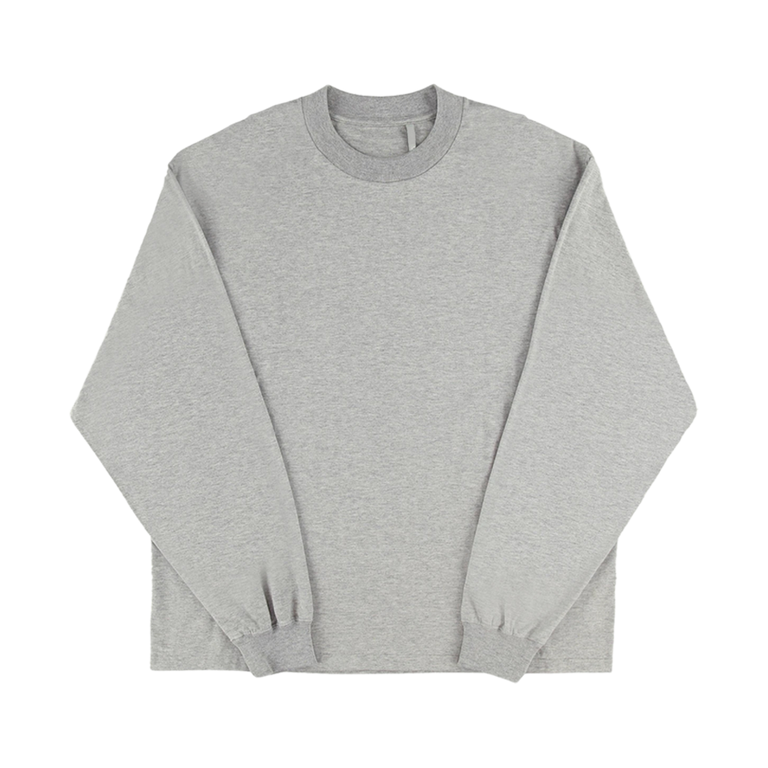 A0KS0000ONUI Kaptain Sunshine Suvin Supima Tube L/S T-Shirt Light Feather Grey