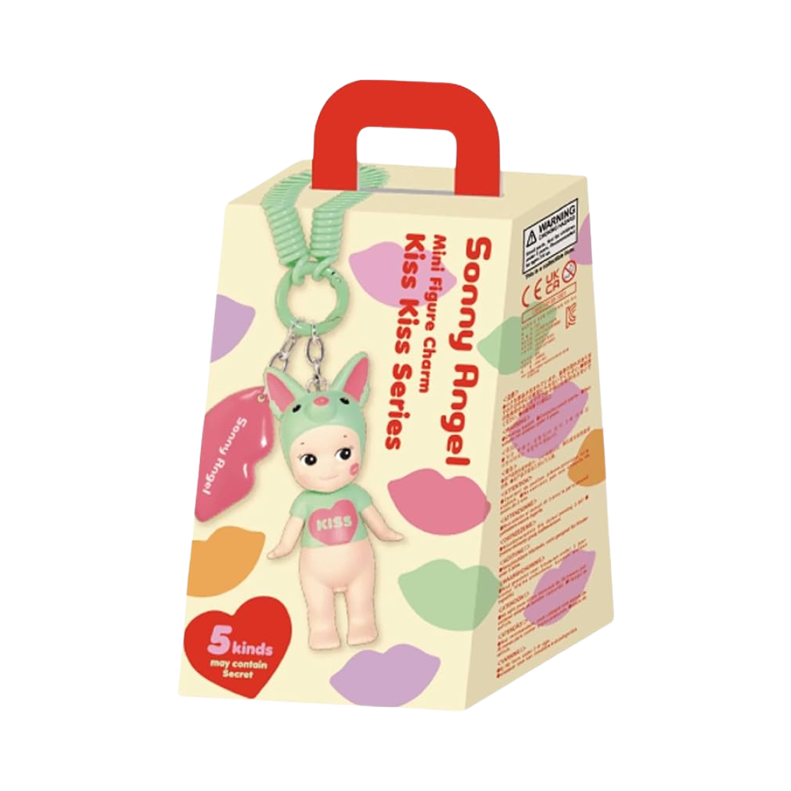 소니엔젤 키스키스 키링 시리즈 랜덤박스 (1개입)(Sonny Angel Kiss Kiss Keyring Series Sealed Case (1 Blind Boxes))