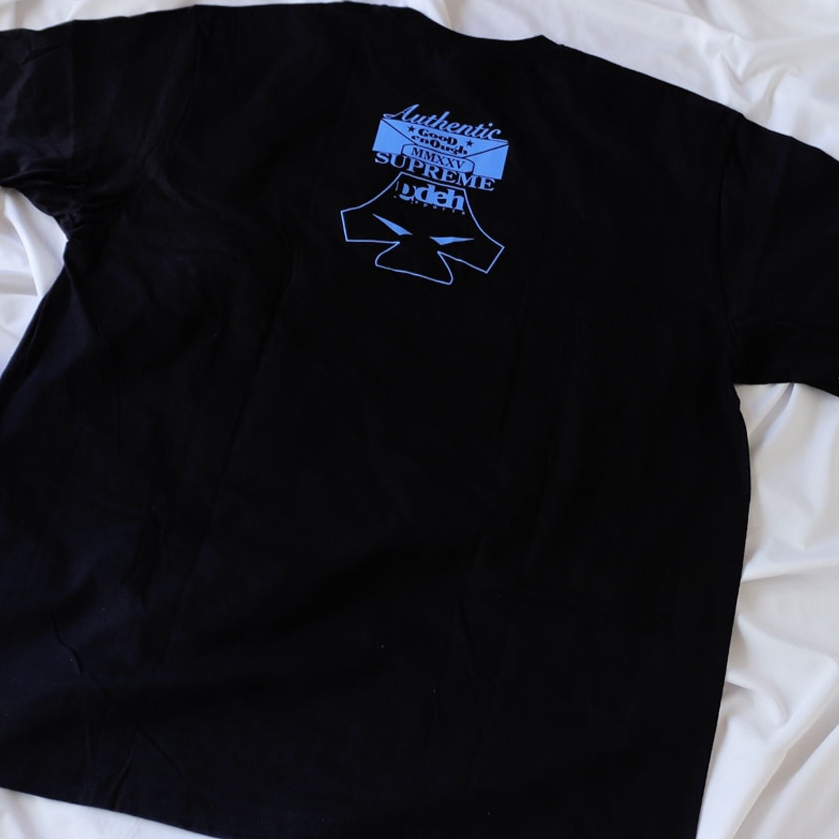 Supreme x GOODENOUGH Device T-Shirt Black - 25SS 착용 스타일 - 2