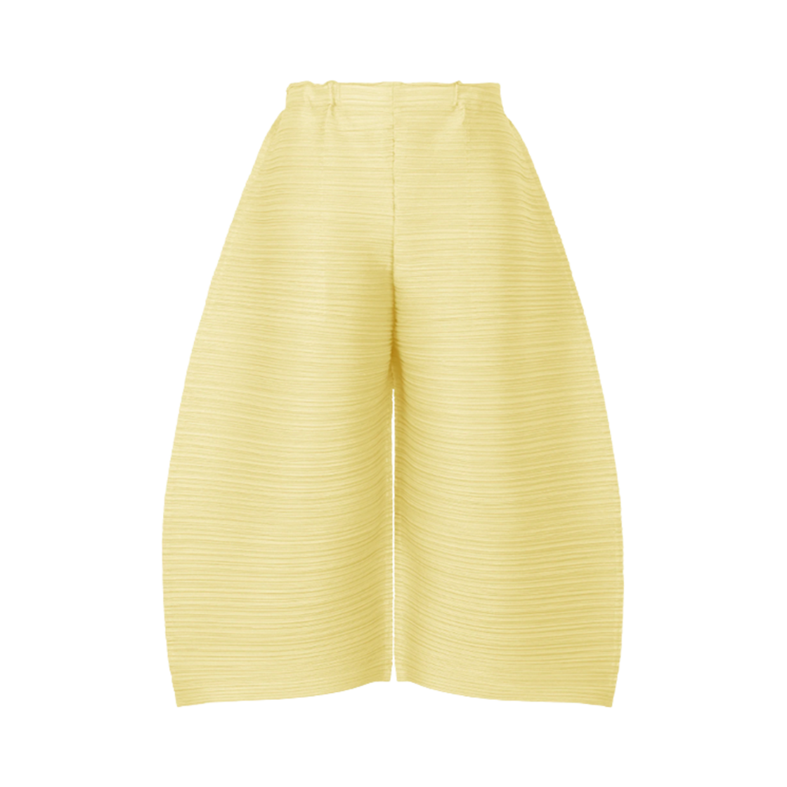(W) 플리츠 플리즈 이세이 미야케 시커 바텀 2 트라우저 크림((W) Pleats Please Issey Miyake Thicker Bottoms 2 Trousers Cream) - 1