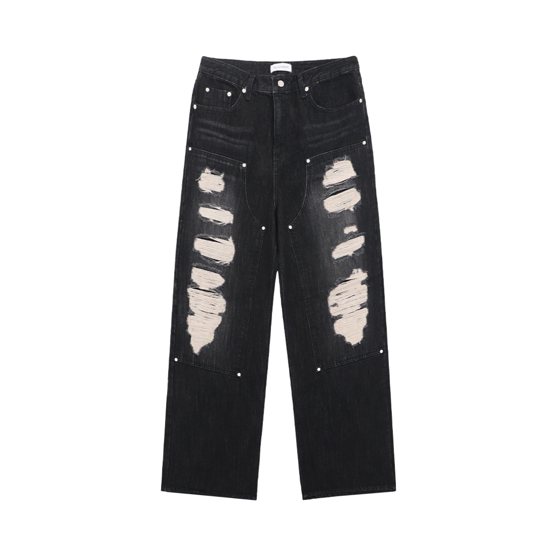 24FWCDMDN02BLK Cactusdonutmarket Carpenter Wide Denim - Black