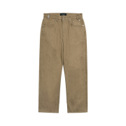 STU Straight Selvedge Denim Pants Beige