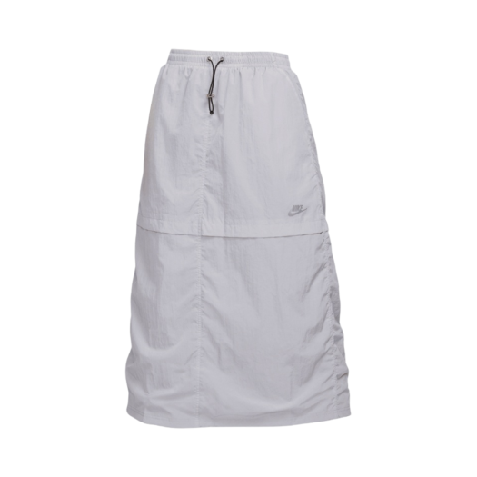 (W) Nike NSW Woven Skirt Pewter