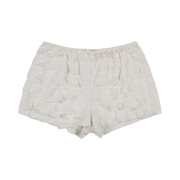 Fancy Club Breeze Cancan Mini Shorts Ivory