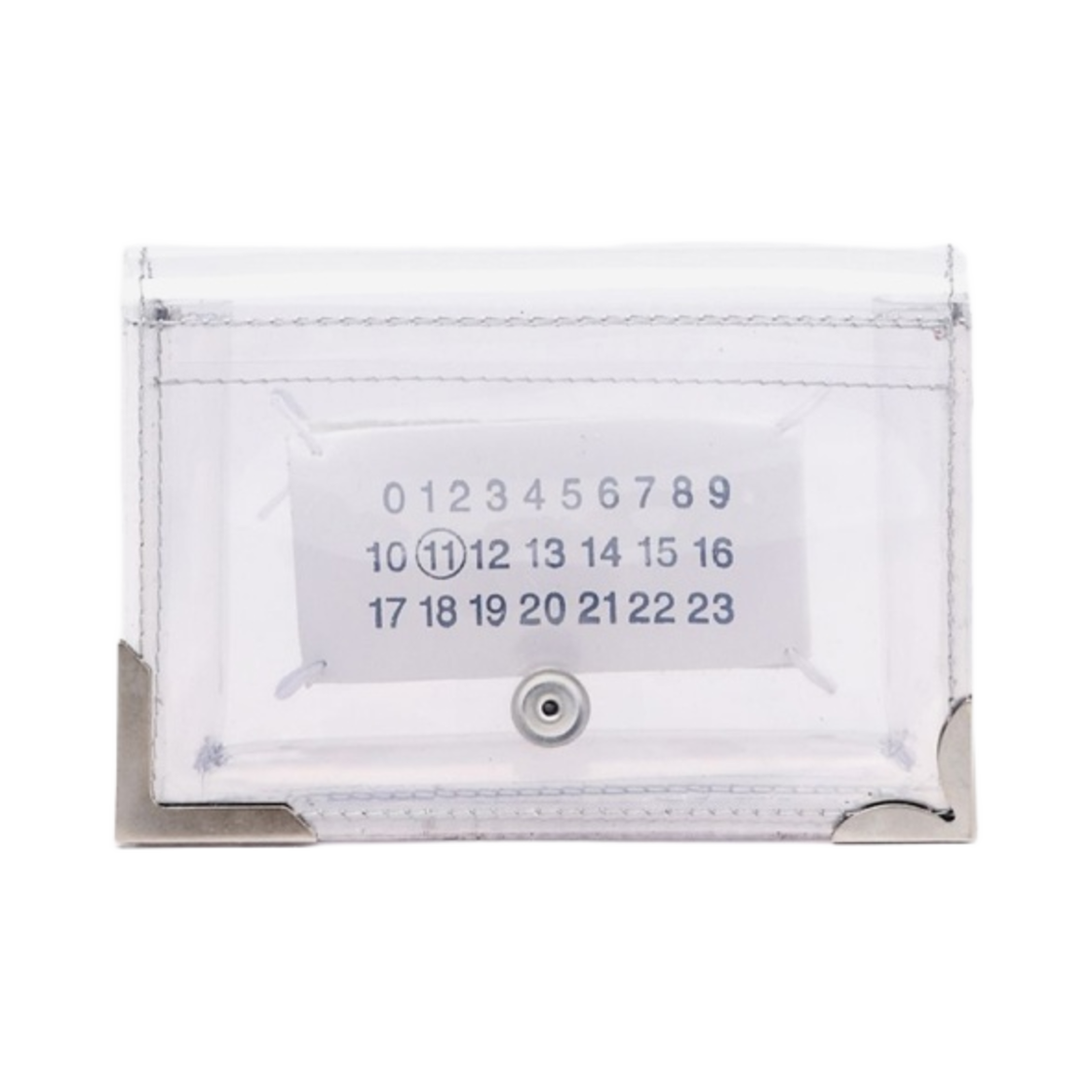 메종 마르지엘라 PVC 지갑 트랜스패런트