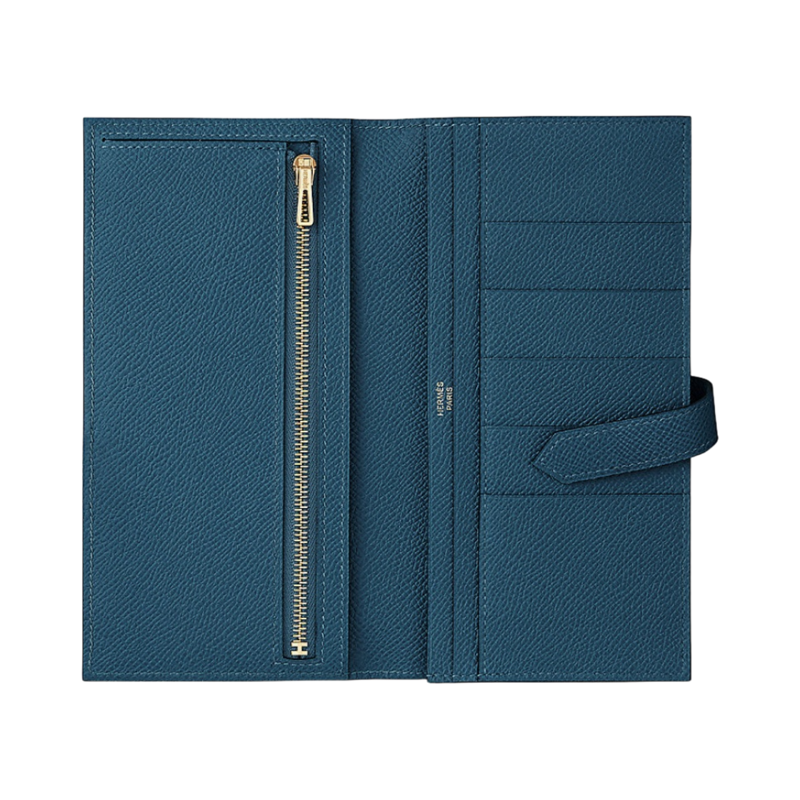 에르메스 베안 장지갑 앱송 & 골드 하드웨어 딥 블루(Hermes Bearn Wallet Epsom & Gold Deep Bleu) - 2