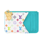Louis Vuitton x Murakami Takashi Romy Card Holder Kabira Blue