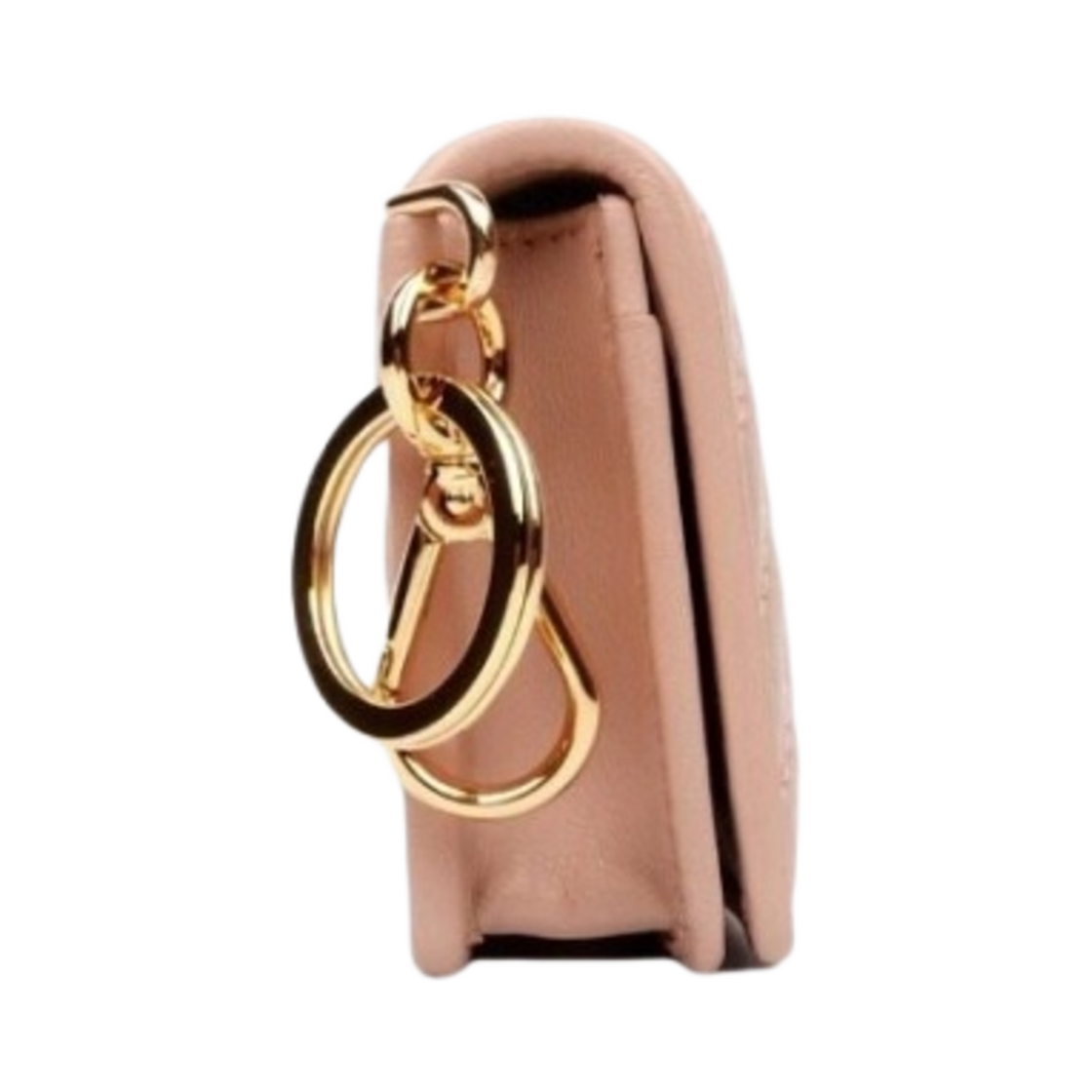 미우 미우 나파 퀼팅 키링 카드 홀더 오키드 핑크(Miu Miu Nappa Quilting Keyring Card Holder Orchid Pink) - 2