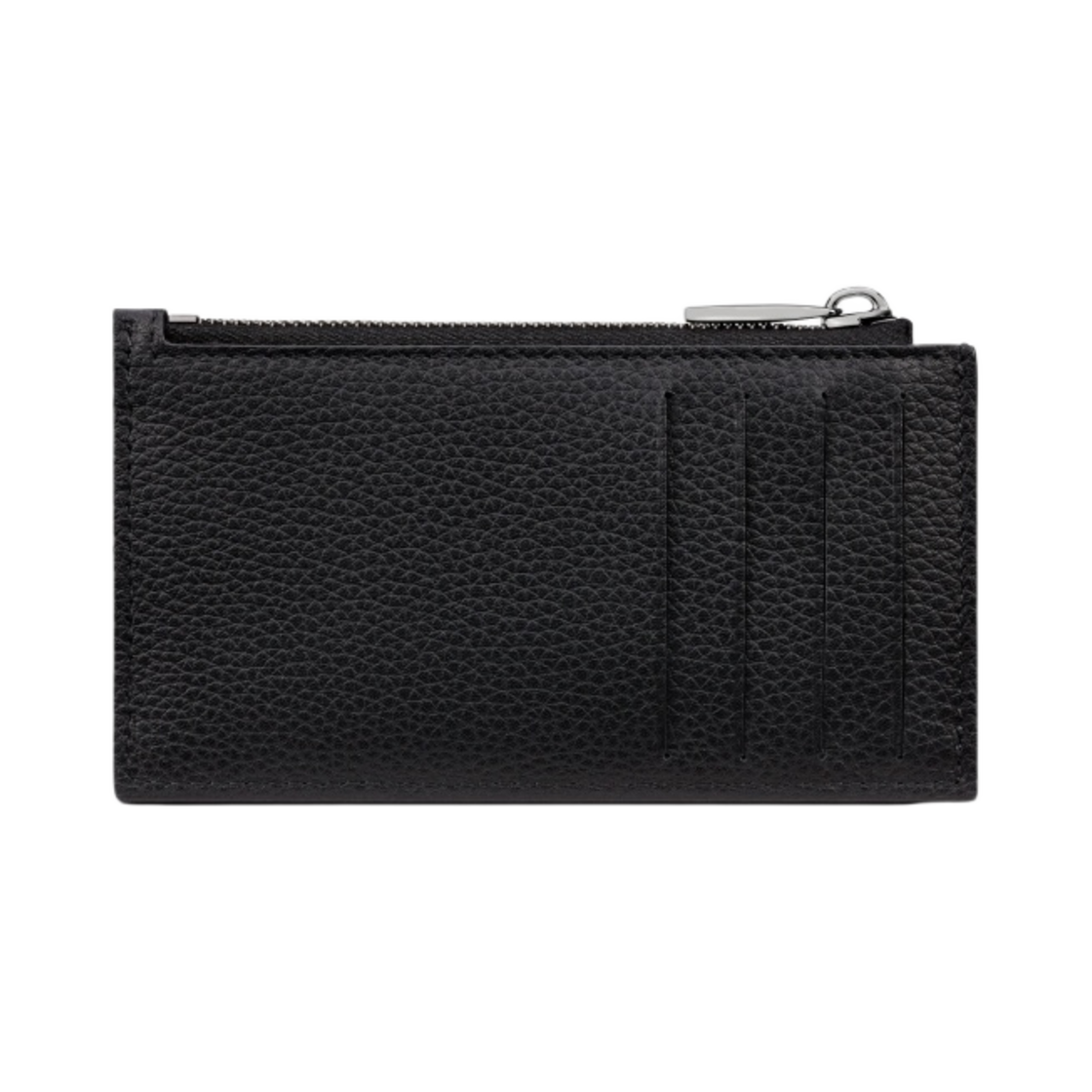 디올 지퍼 카드 홀더 그레인드 카프스킨 블랙 디올 오블리크 자카드(Dior Zipped Card Holder Grained Calfskin Black Dior Oblique Jacquard) - 3