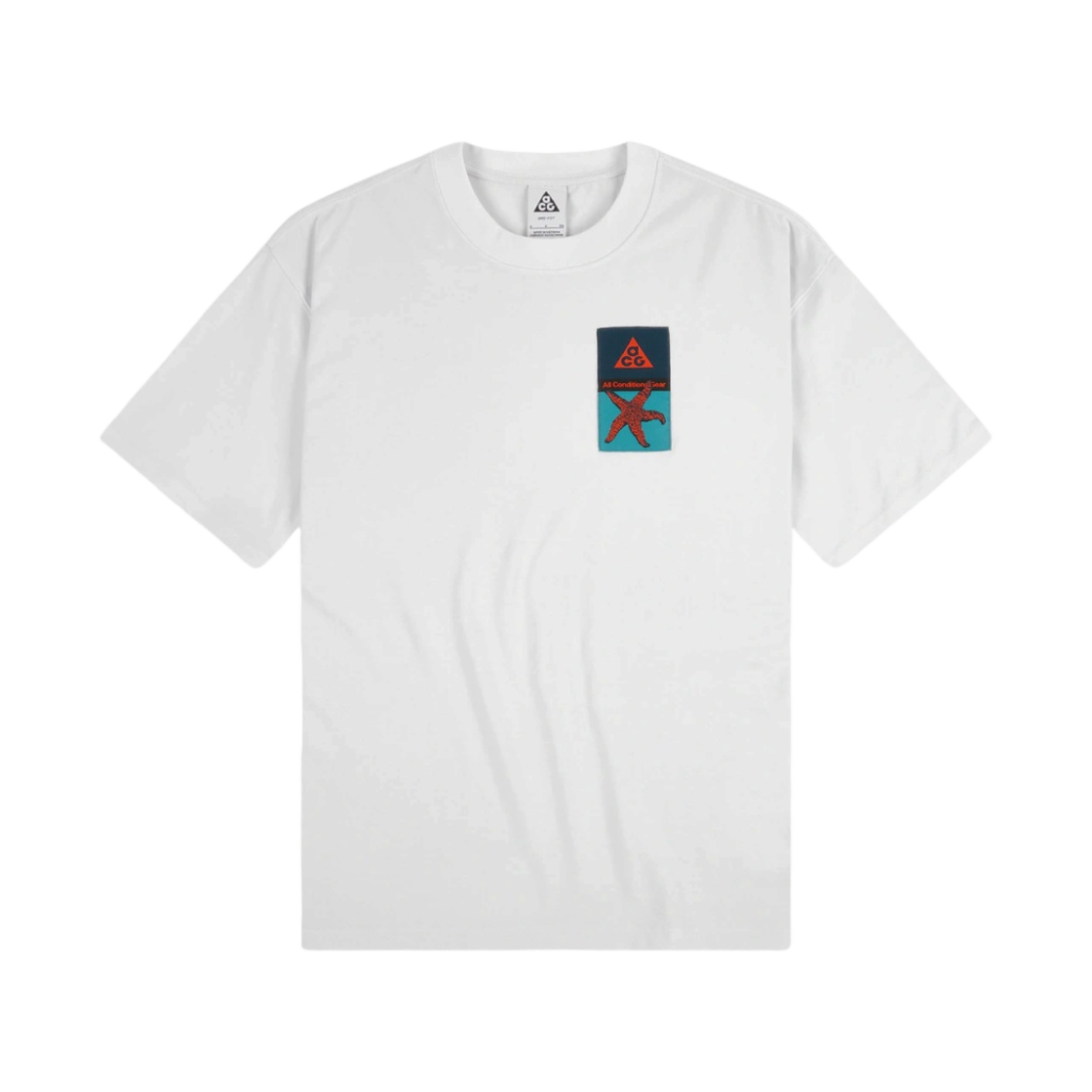 나이키 ACG 패치 티셔츠 화이트 - 아시아(Nike ACG Patch T-Shirt White - Asia) - 1