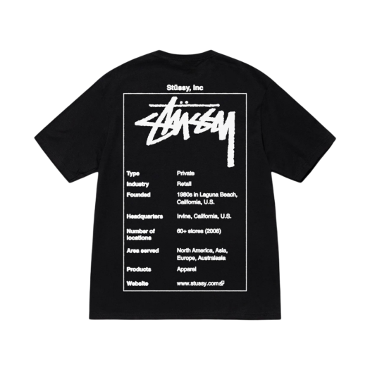 스투시 나이트 라이츠 티셔츠 네이비 | Stussy | KREAM