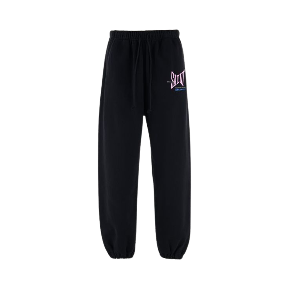 HR8-0000-056 Saint Mxxxxxx Ribon Saint Sweatpants Black - 25SS