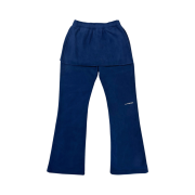 (W) Jichoi Fleece Slim Layered Pants Navy (30cm Ver.)