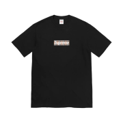 Supreme x Burberry Box Logo T-Shirt Black - 22SS