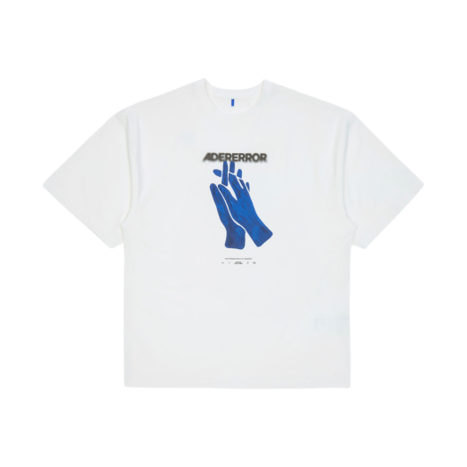 【ADER ERROR】Blue cat t-shirt 01★韓国人気/追跡付 아더에러 블루 캣 티셔츠 01 오프 화이트 | Ader Error | KREAM
