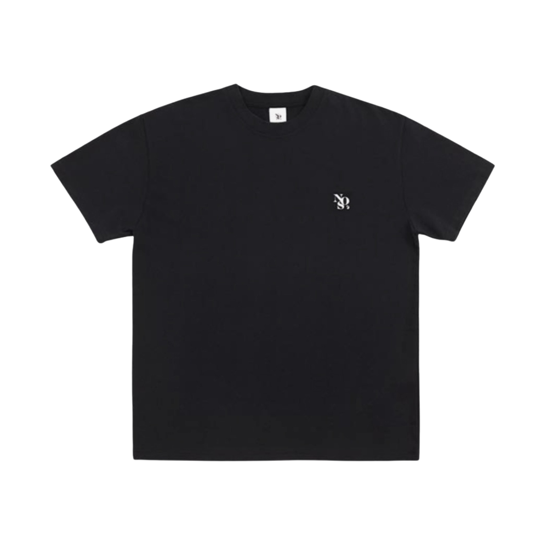 NOS7 시그니쳐 심볼 티셔츠 블랙(NOS7 Signature Symbol T-Shirt Black)
