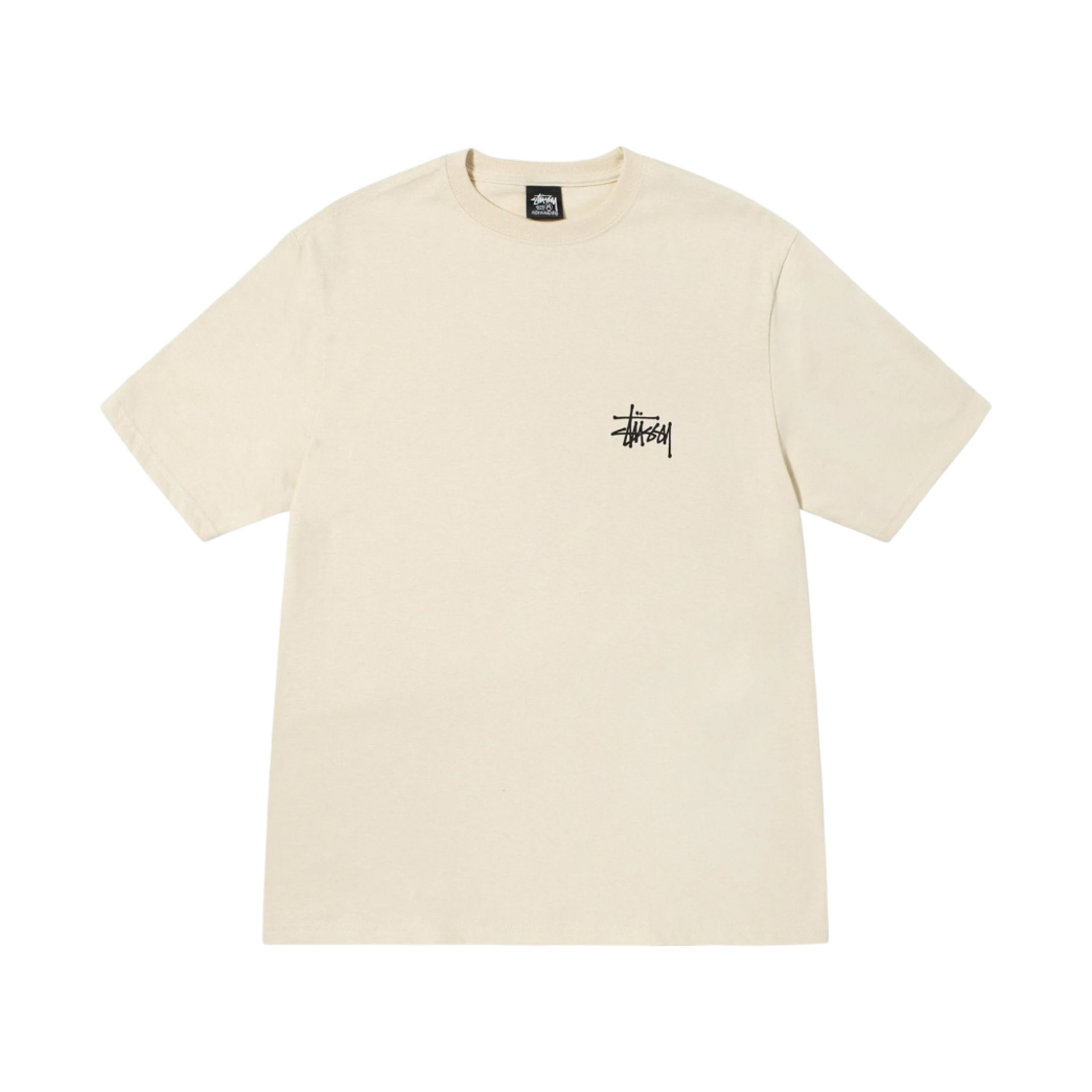 스투시 베이직 스투시 티셔츠 퍼티 블랙 2022(Stussy Basic Stussy T-Shirt Putty Black 2022) - 2