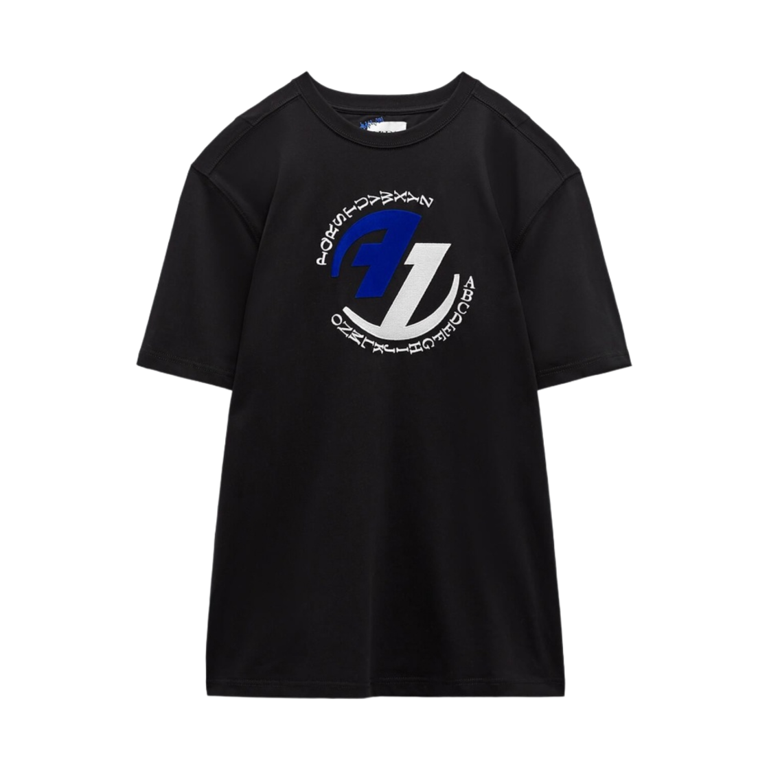 자라 x 아더에러 그래픽 티셔츠 블랙(Zara x Ader Error Graphic T-Shirt Black)