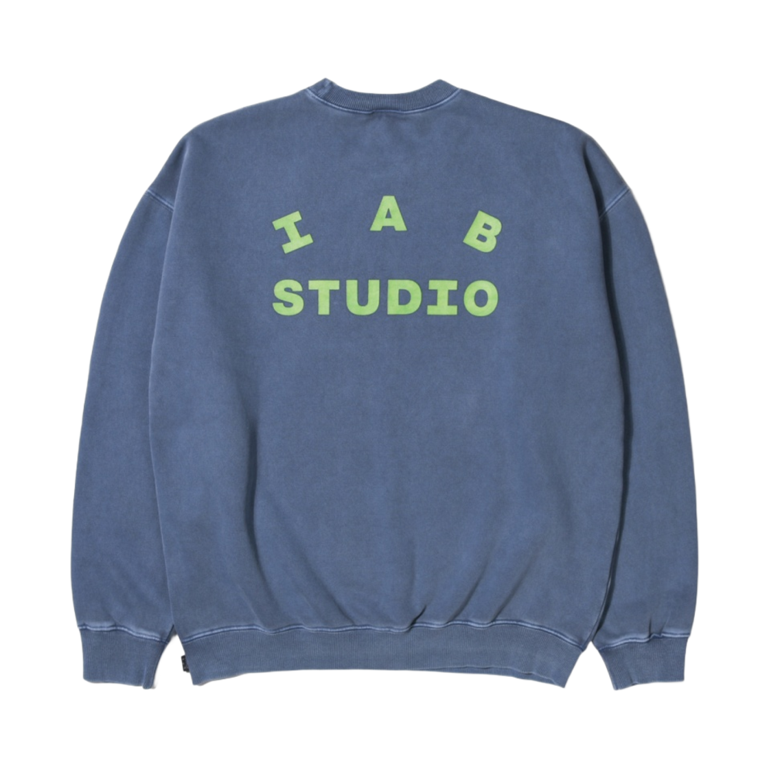 아이앱 스튜디오 피그먼트 스웨트셔츠 네이비(IAB Studio Pigment Sweatshirt Navy)