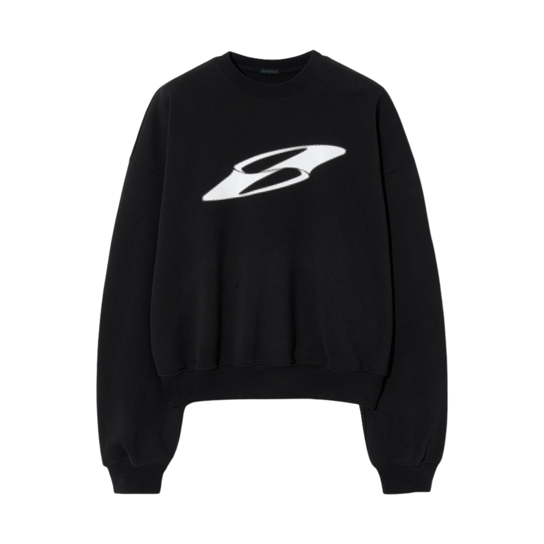 189_TIP THE IDENTITY PROJECT Grass Fade Heavy Sweatshirts Black
