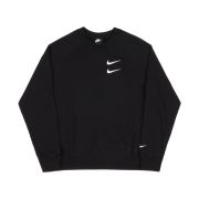 Nike NSW Double Swoosh Sweatshirt Black White - Asia