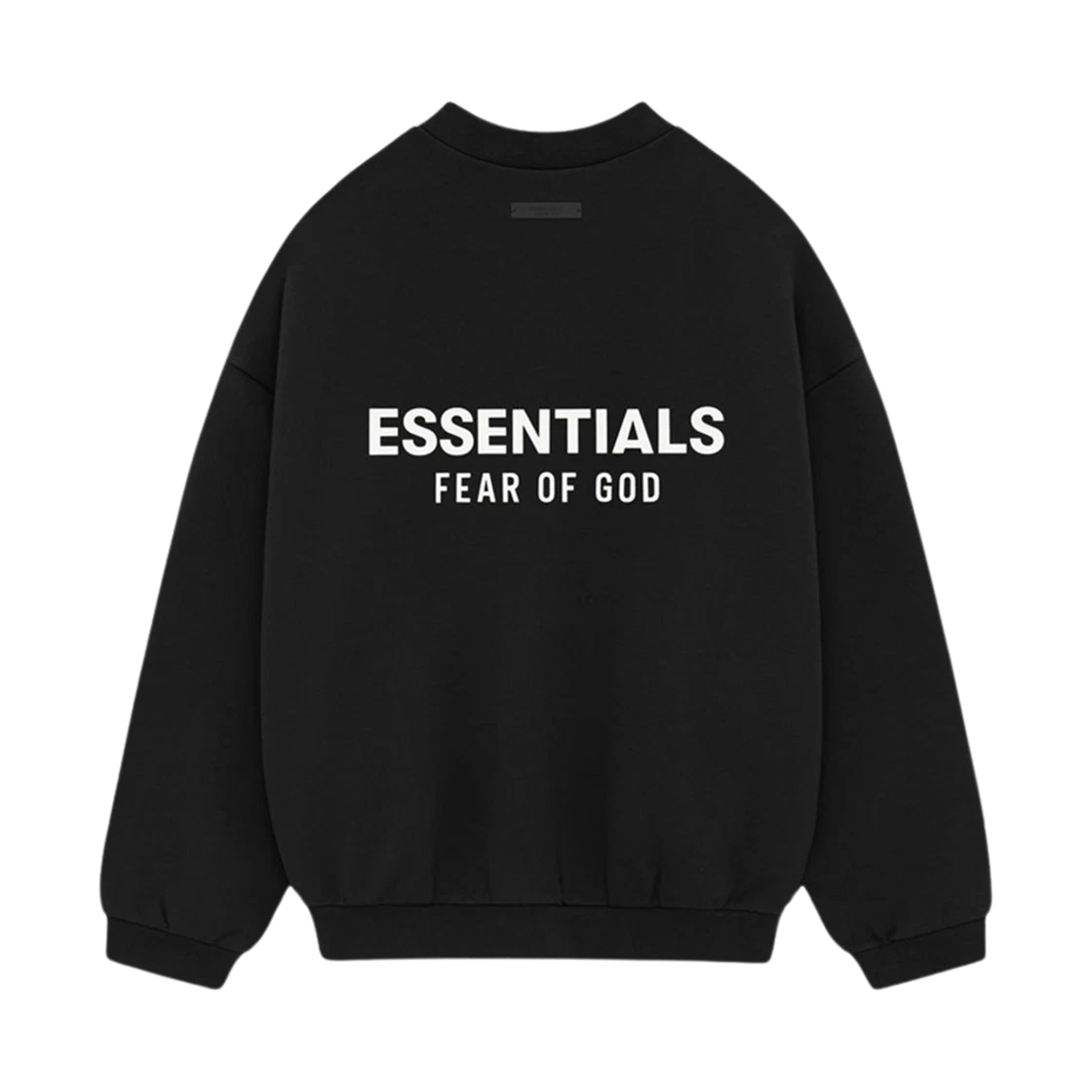 Essentials Essentials Fleece Crewneck Black - 24FW · S