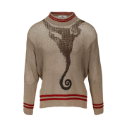 (W) Vivienne Westwood Distressed Jumper Taupe