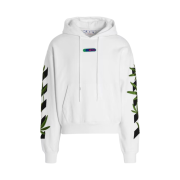 Off-White Weed Arrows Over Hoodie White