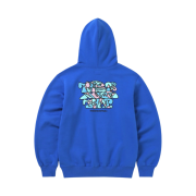 Thisisneverthat x Shinknownsuke Stacked Logo Hoodie Blue