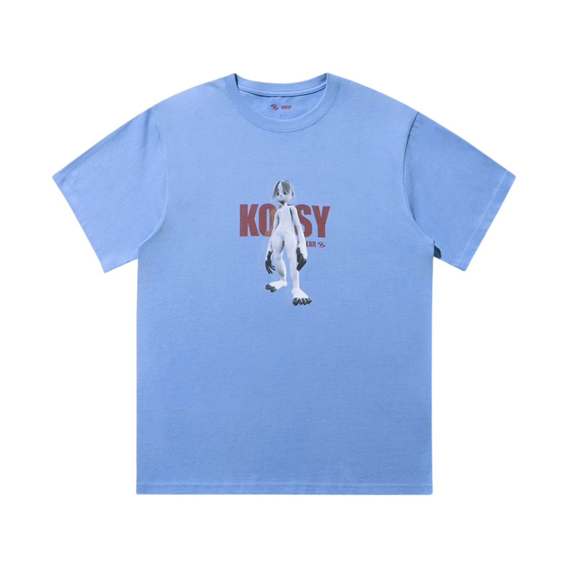 산산기어 코에시 시리즈 티셔츠 블루 - 23SS | Sansan Gear | KREAM