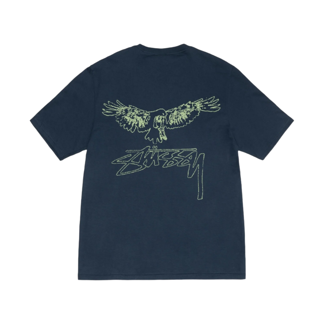 스투시 윙스팬 티셔츠 네이비(Stussy Wingspan T-Shirt Navy) - 1