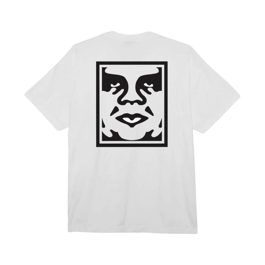 166913439 Obey Bold Icon Heavyweight T-Shirt White