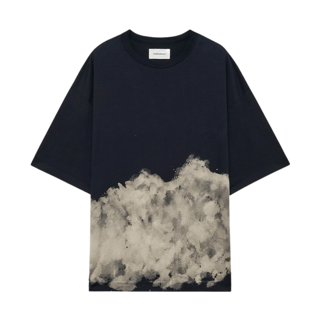 KM4BTSSMW15ML Markaware Comfort Fit Tee Cloudy Bleaching