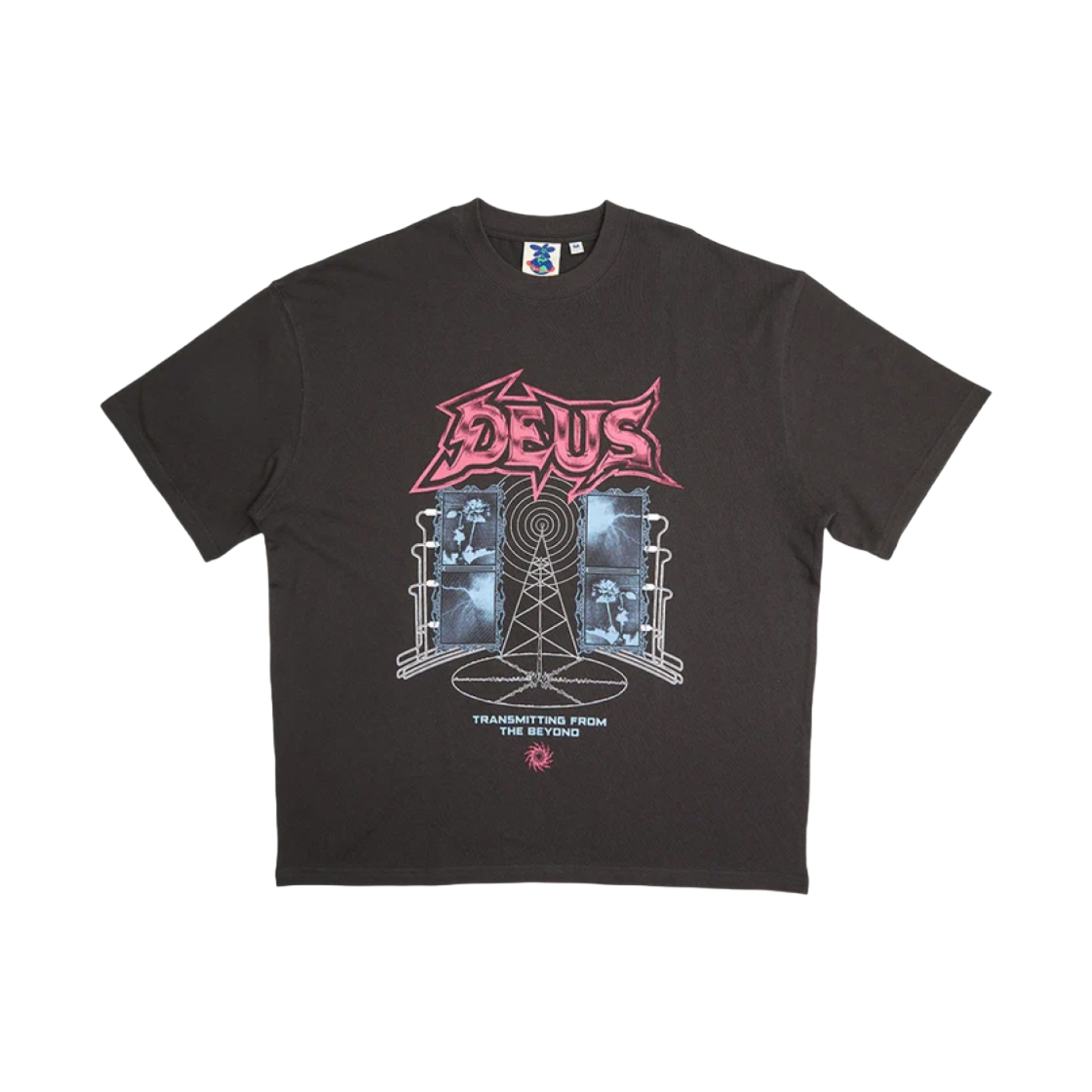 DMP241275C-ATH Deus Ex Machina Transmission T-Shirt Anthracite