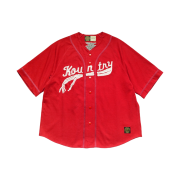 Kapital Baseball Bone Shirt Red