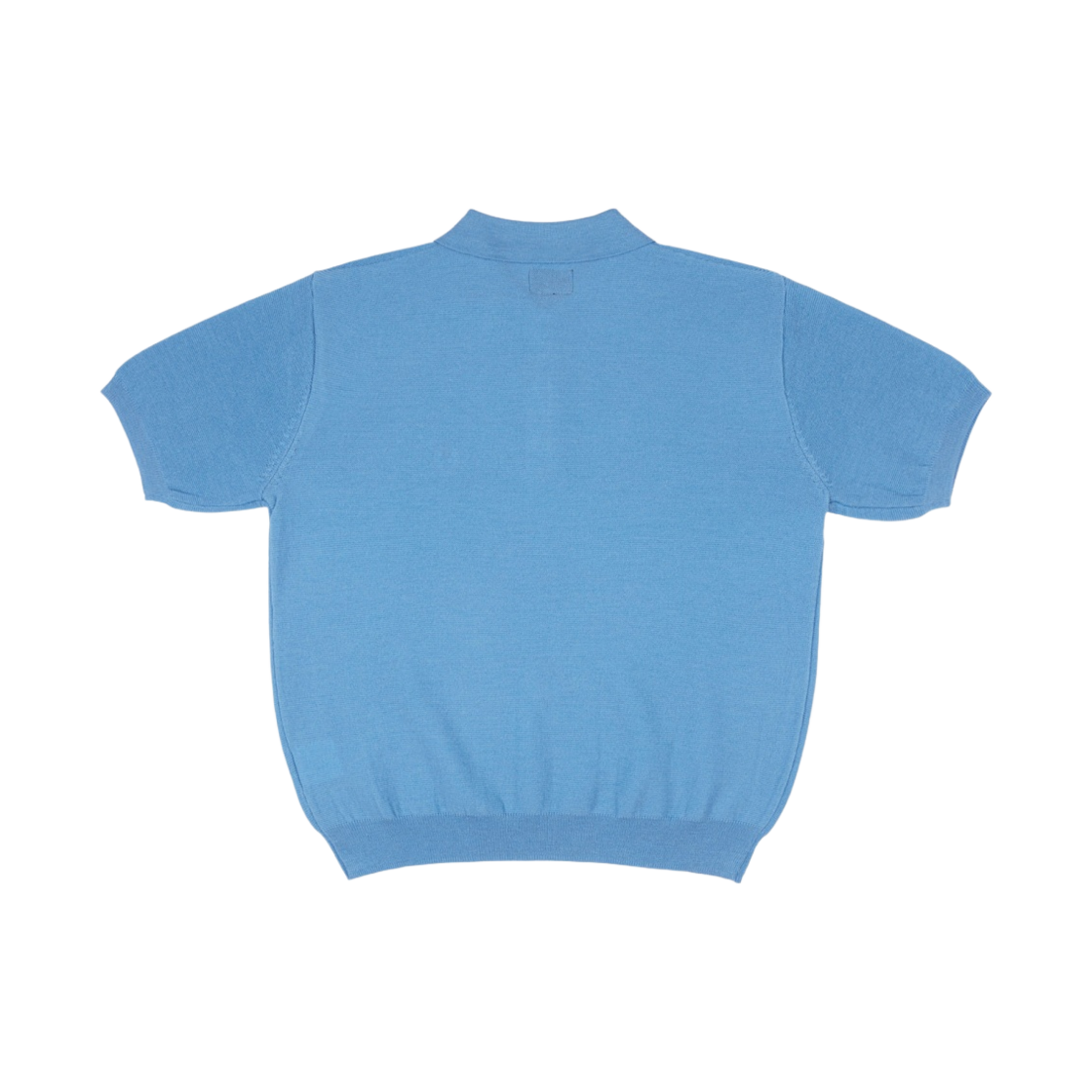 헤리티지 플로스 크레스트 울 폴로 셔츠 스카이 블루(Heritage Floss Crest Wool Polo Shirt Sky Blue) - 2