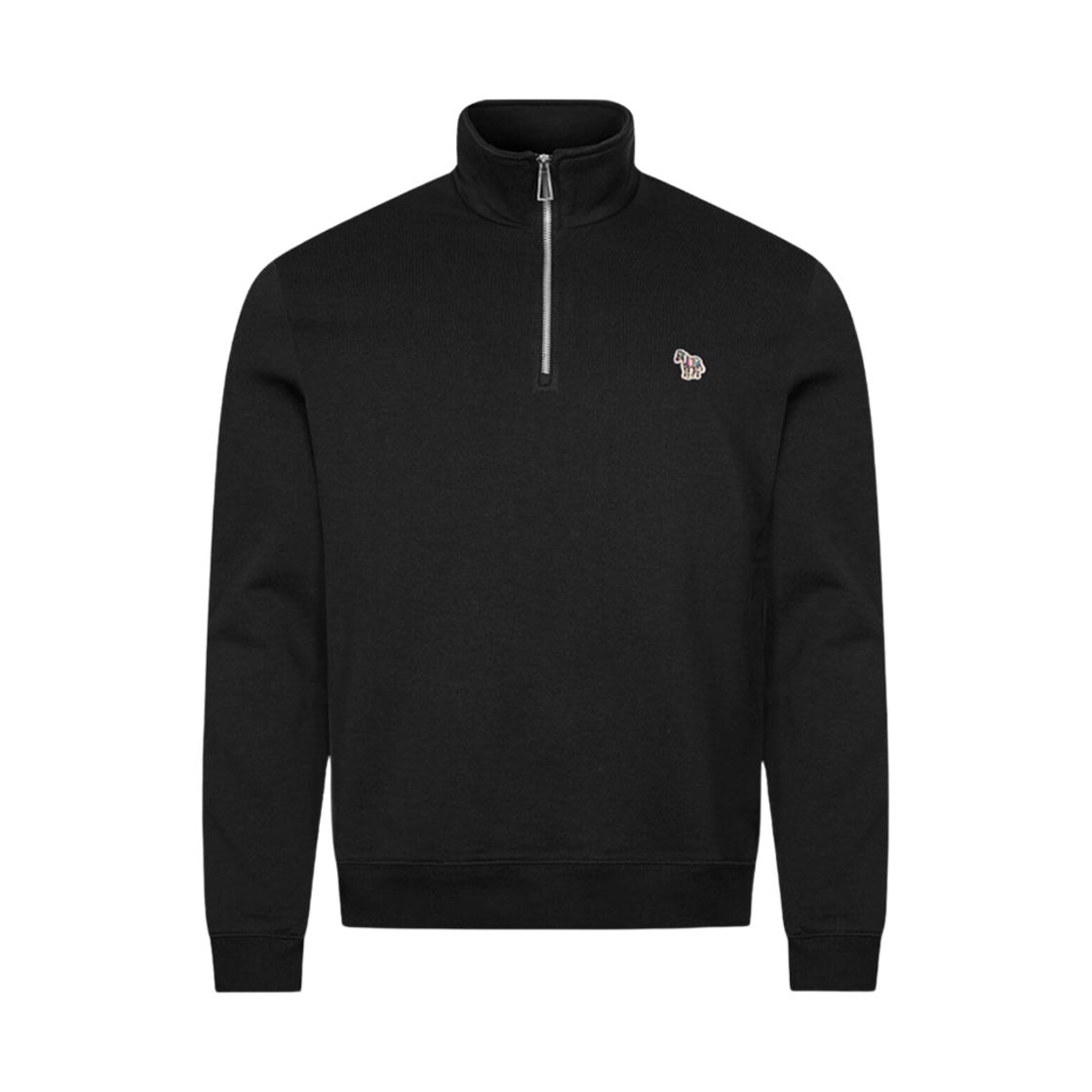 폴 스미스 지브라 로고 쿼터 집업 블랙(Paul Smith Zebra Logo Quarter Zip-UP Black)