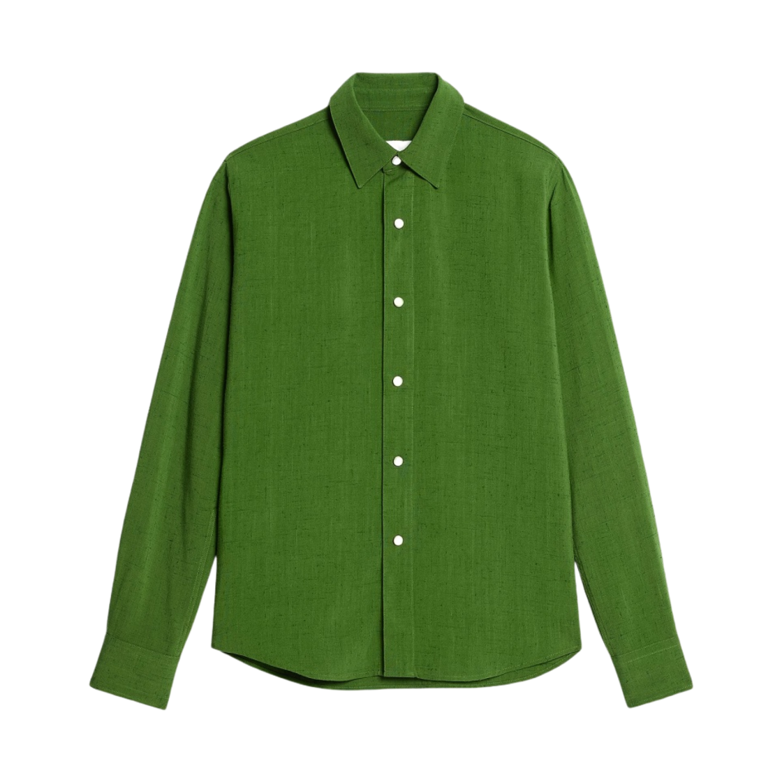 (W) 아미 웨스턴 셔츠 에버그린((W) AMI Western Shirt Evergreen) - 1