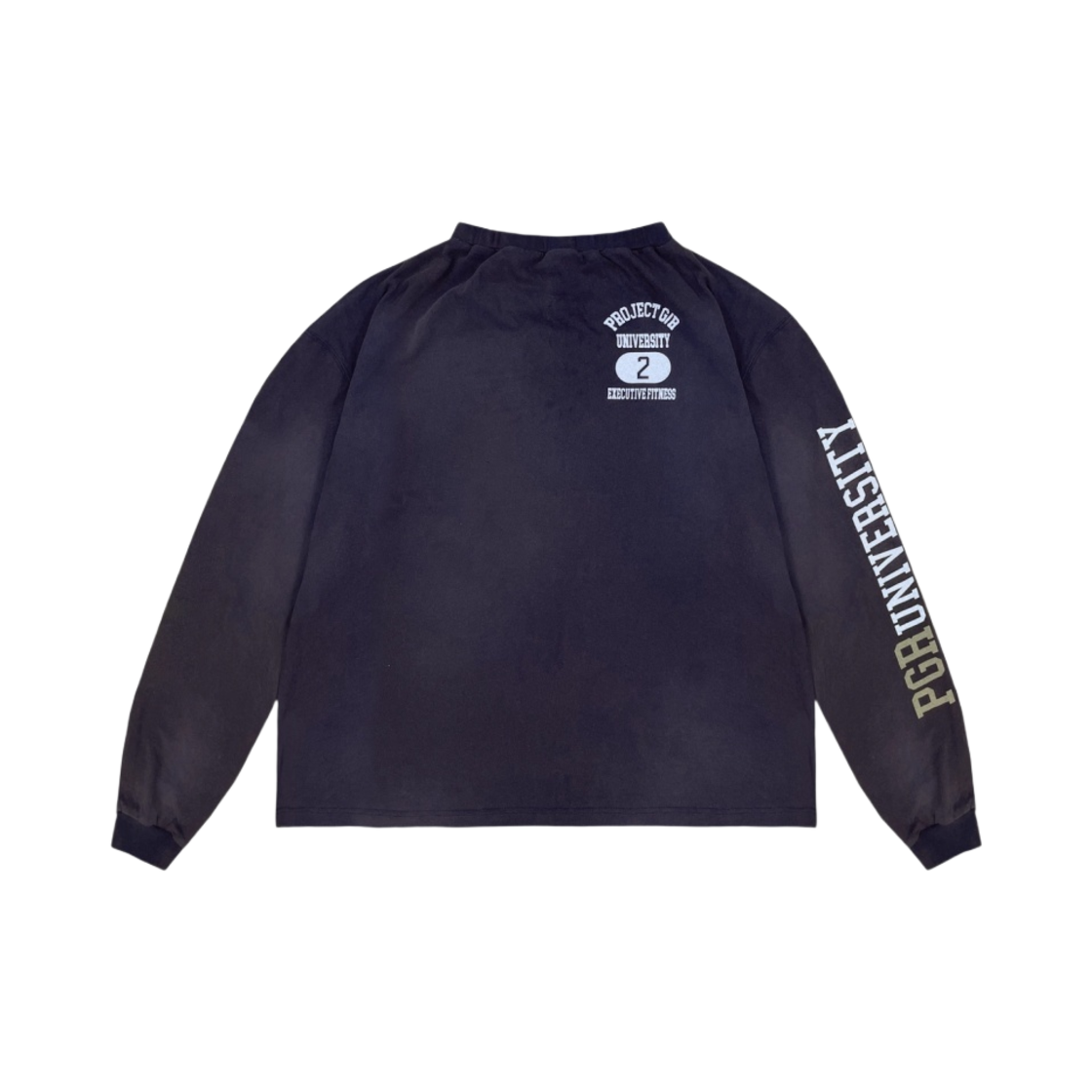 프로젝트 G/R 롱슬리브 스커트 페이디드 네이비(Project G/R Long Sleeve Skirt Faded Navy)