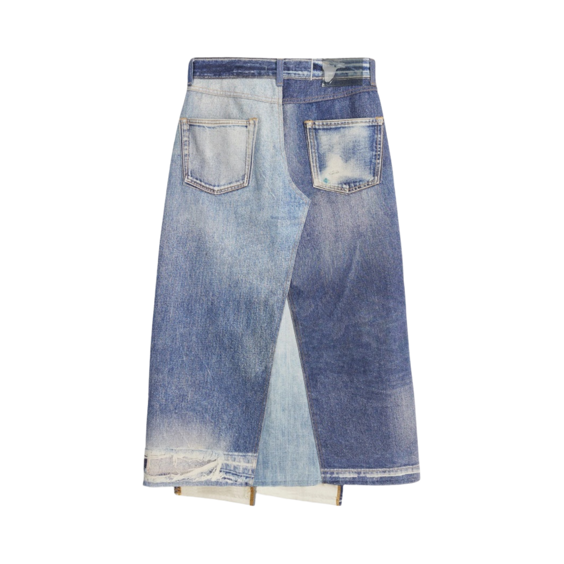 (W) 아워레가시 디지털 듀얼 스커트 데님((W) Our Legacy Digital Dual Skirt Denim) - 2