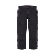 Supreme Snap Off Baggy Jean Washed Black - 23FW