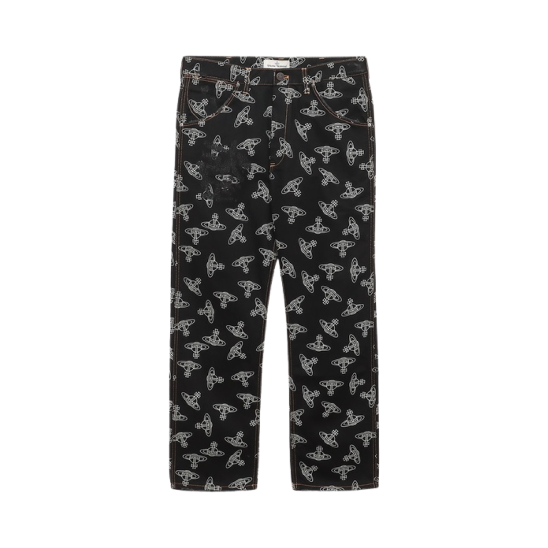506833241 Vivienne Westwood Orbs Ranch Denim Black